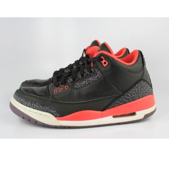 2013 JORDAN RETRO 3 CRIMSON 8.5 (USED) - Picture 4 of 5